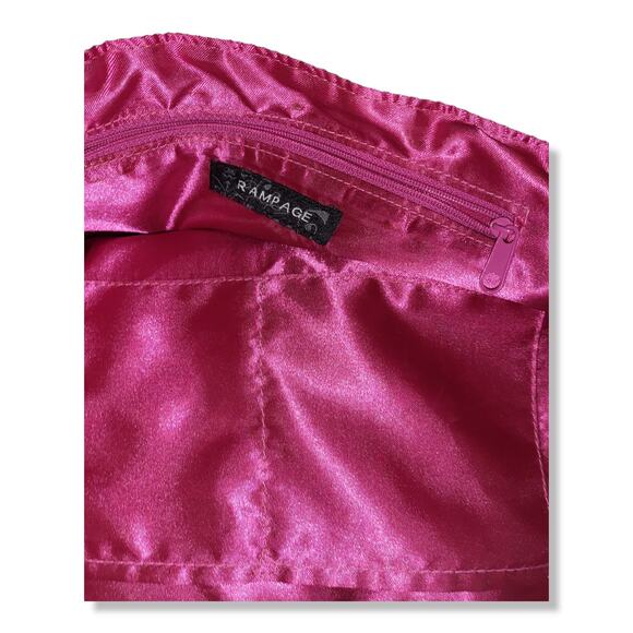 Rampage Tote with Zippered Pockets, Gold and Black Tassels - Picture 6 of 8